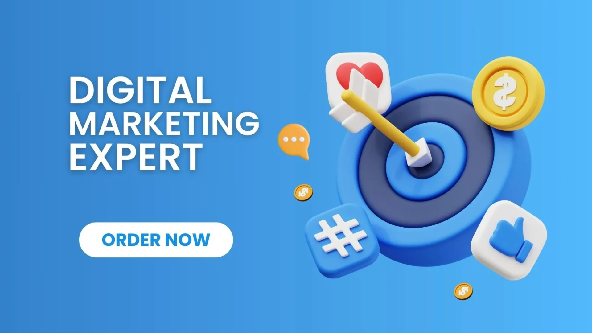 I will be your social media manager for social media marketing, digital marketing, SEO